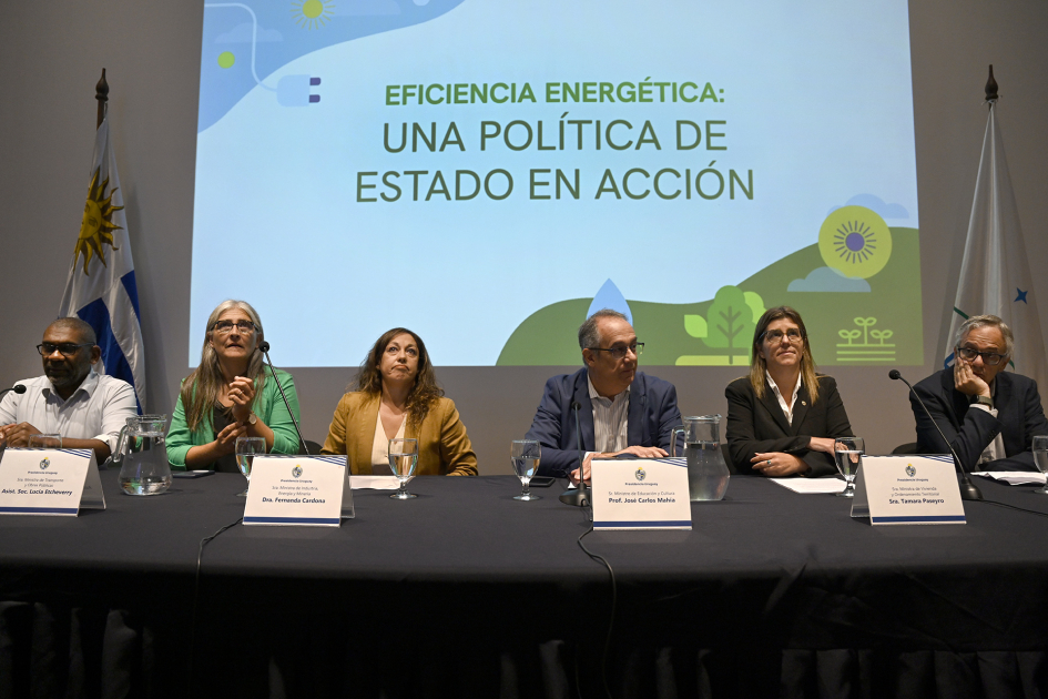 Presentación del Plan Nacional de Eficiencia Energética 2025–2035