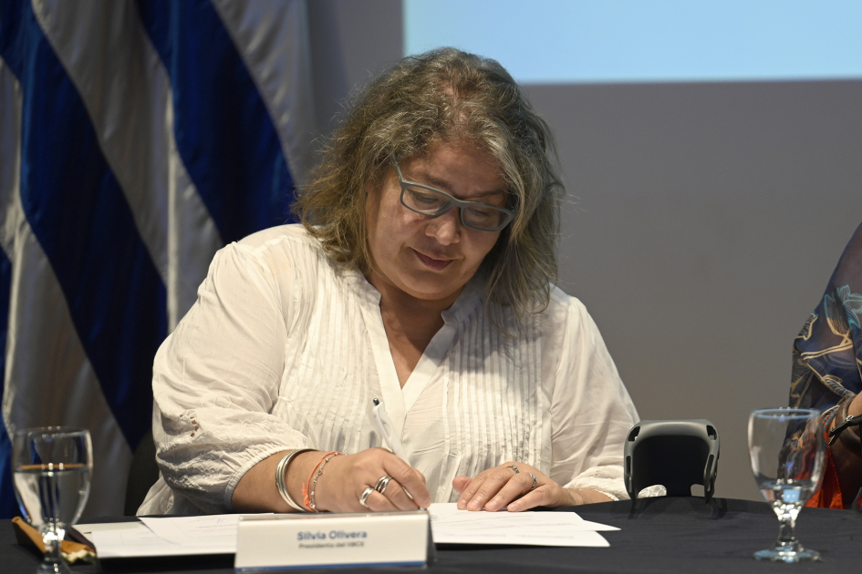 Presidenta del IIBCE, Silvia Olivera