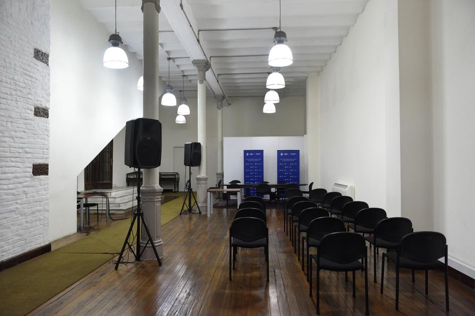 Sala de Actos del edificio sede del AGN.