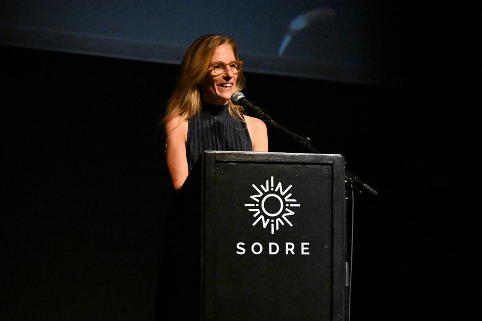 Adela Dubra, presidenta del Sodre.