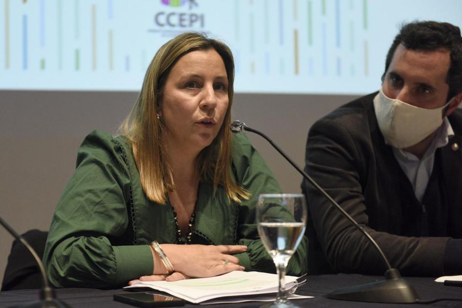 Directora nacional de Desarrollo Social, Cecilia Sena.