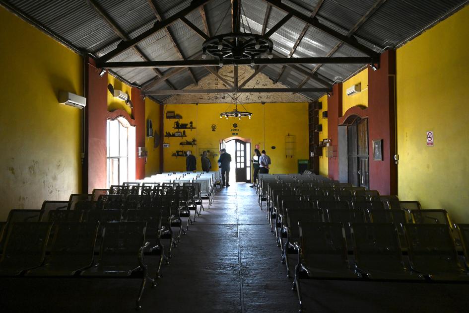 Sala de eventos en el CCN de Baltasar Brum.