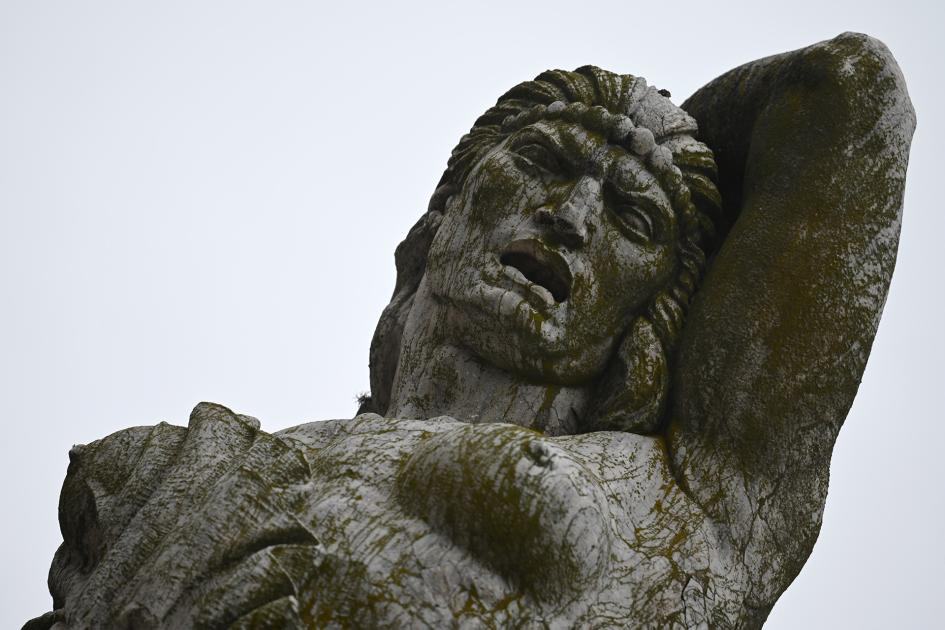 Detalle del Monumento a la Batalla de Sarandí en Sarandí Grande.