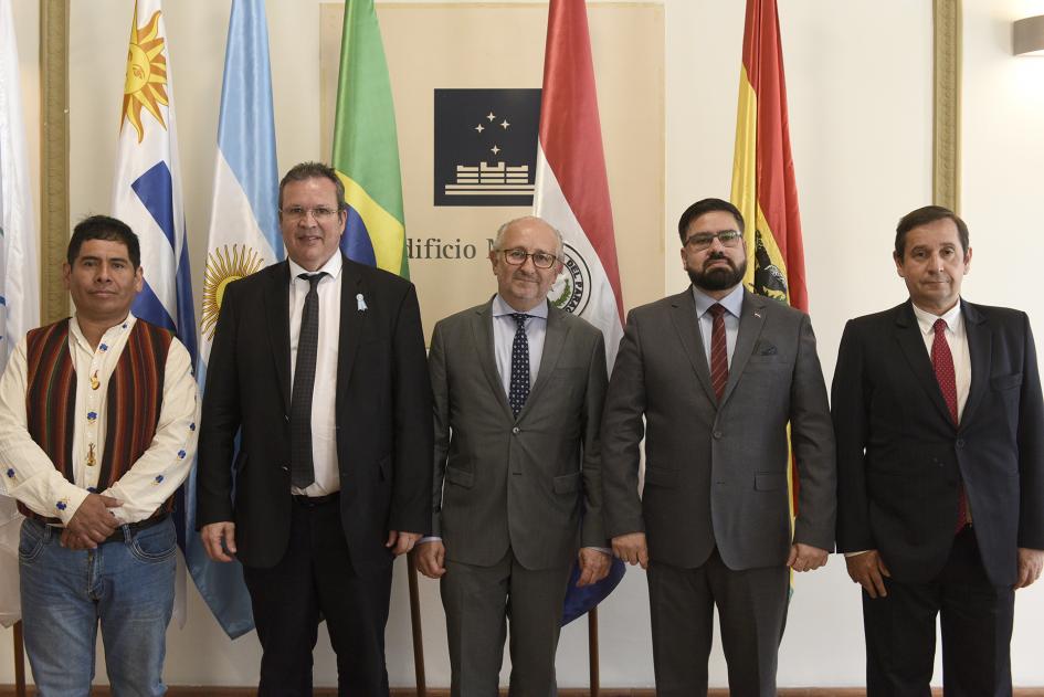 Parte de los delegados de los países presentes en la reunión.