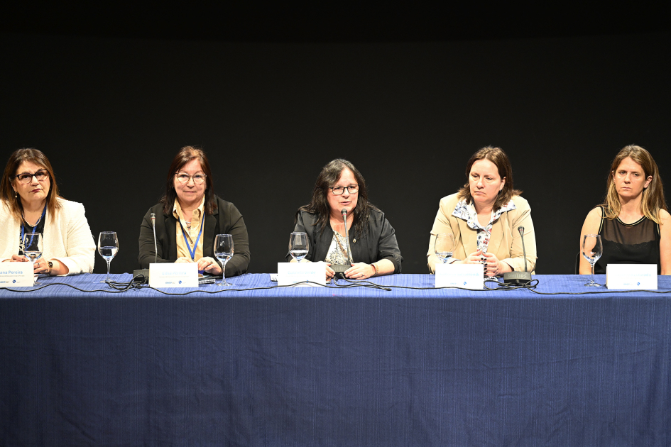 Plano general de mesa de autoridades.