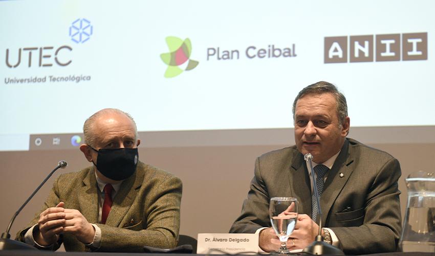Ministro de Educación y Cultura, Pablo da Silveira y el secretario de Presidencia, Álvaro Delgado Ministro de Educación y Cultura, Pablo da Silveira y el secretario de Presidencia, Álvaro Delgado