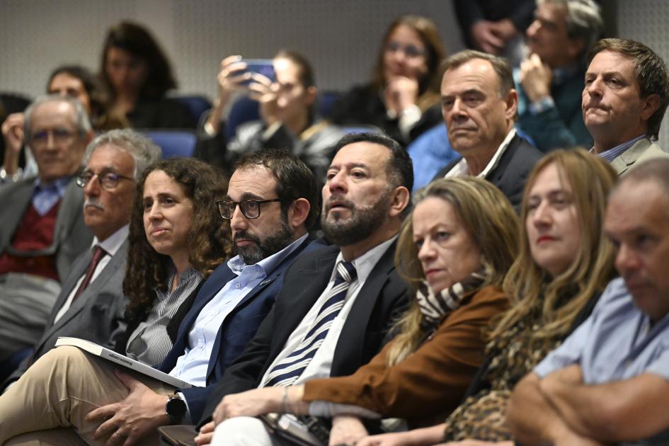 Audiencia durante la presentación del libro Nuestro Campo.