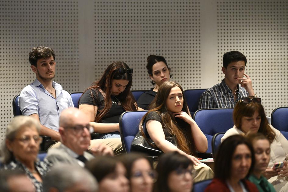 Público en la conferencia