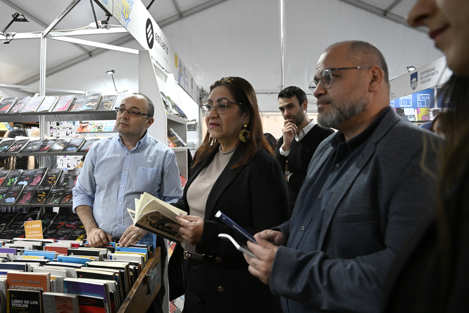 Representantes brasileños visitaron Uruguay en el marco de la Feria Internacional del Libro