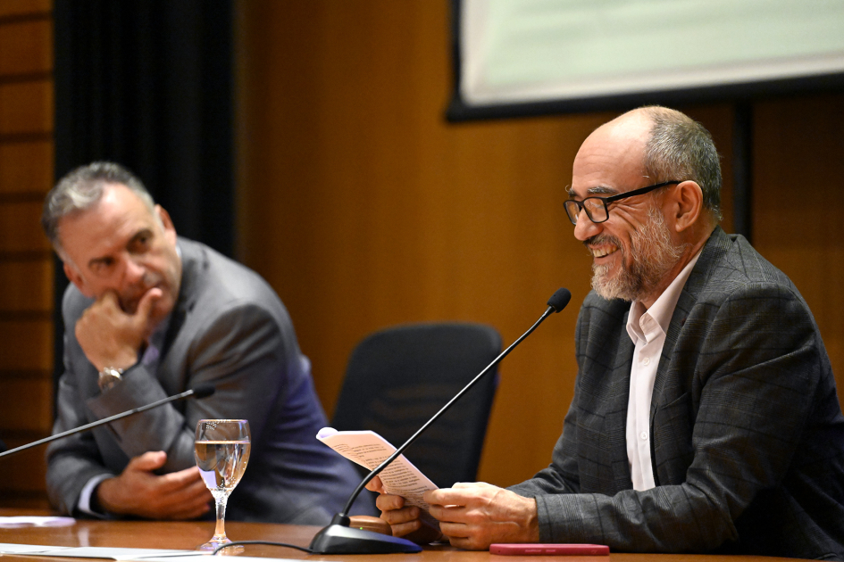 Plano de autoridades durante la presentación