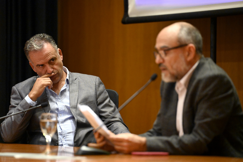 Plano de autoridades durante la presentación