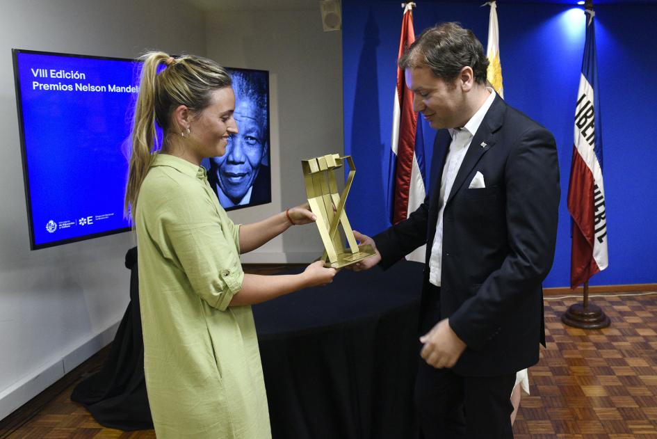 Ceremonia de entrega de los Premios Mandela 2022