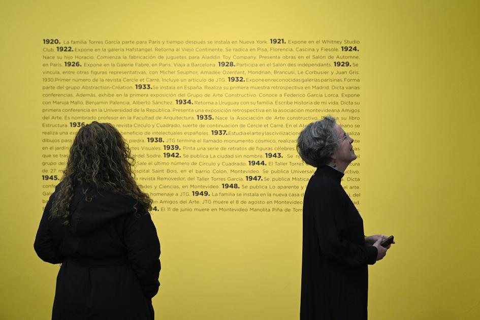 Exposición Torres García en el MNAV.