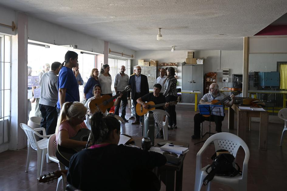 Sala multiuso en CCN Parque del Plata.