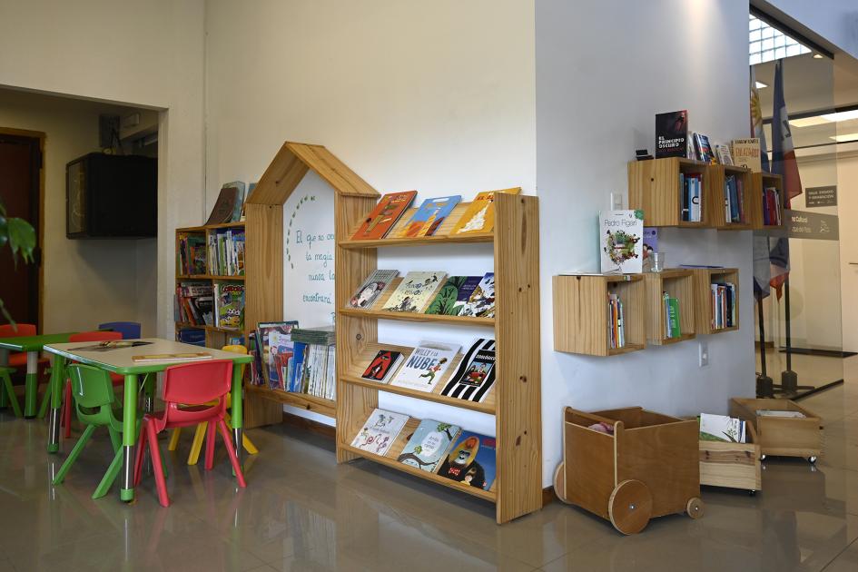 Biblioteca infantil en CCN Parque del Plata.