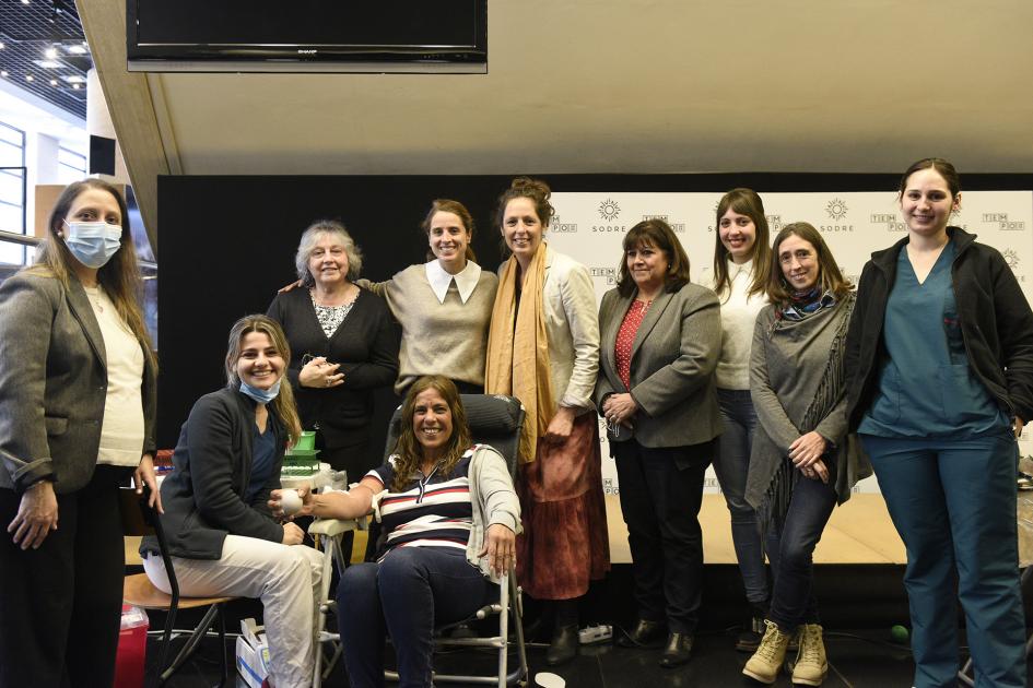 Personas reunidas en la jornada