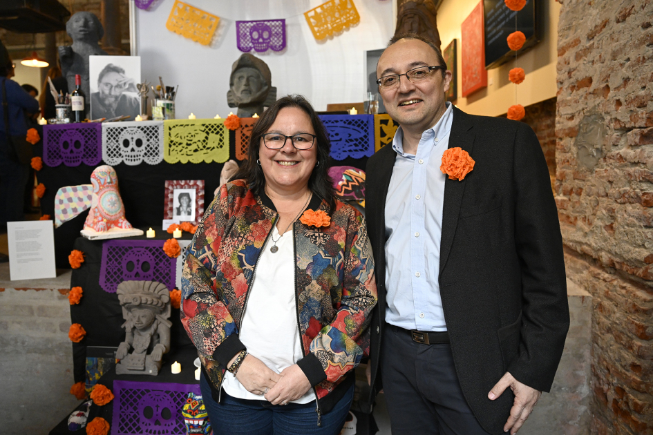 Gabriela Verde y Carlos Varela.