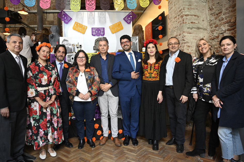 Autoridades del MEC, la Embajada de México y el MAPI.