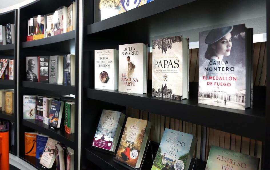 Libros Estante con libros