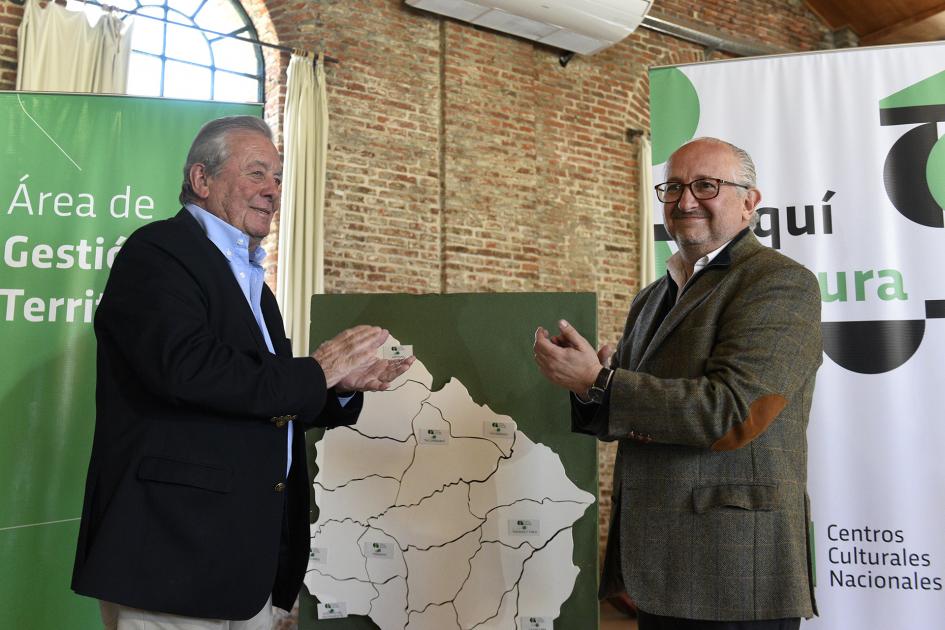 Autoridades ubican el Centro Cultural Nacional en el mapa