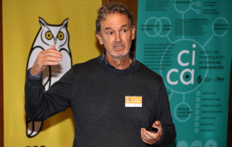 El Dr. Ciro Invernizzi, de la Facultad de Ciencias, Udelar. El Dr. Ciro Invernizzi, de la Facultad de Ciencias, Udelar.