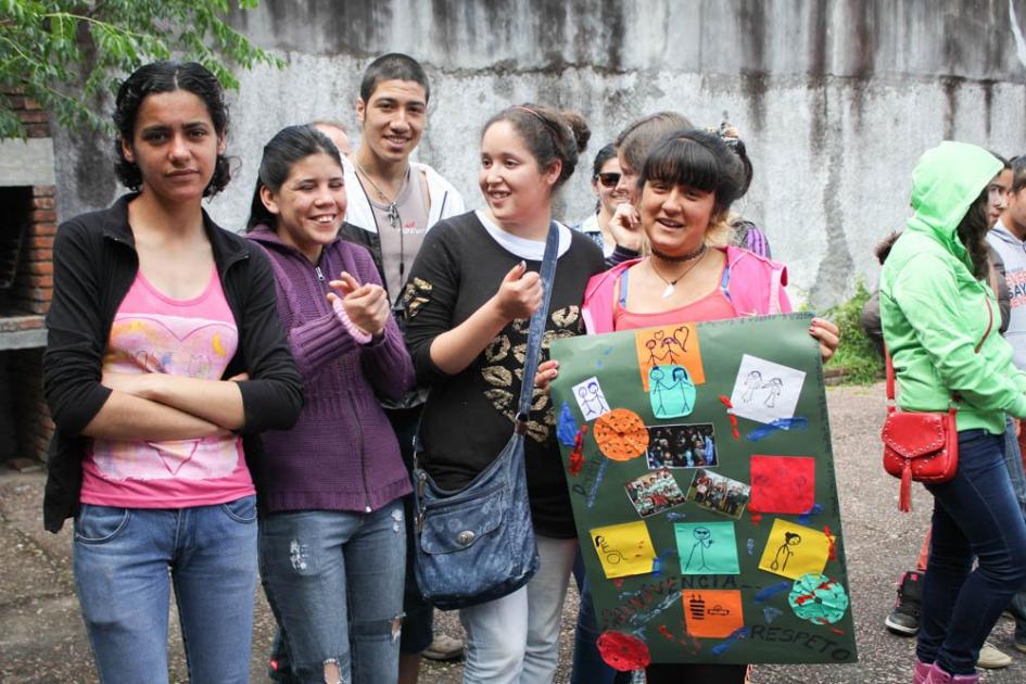Jóvenes participantes Jóvenes