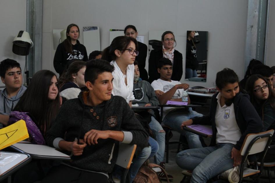 Jóvenes participantes Jovenes