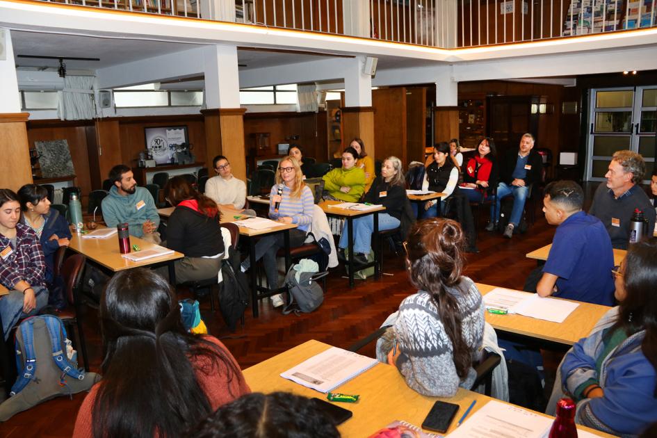 Participantes del curso de posgrado Participantes del curso de posgrado
