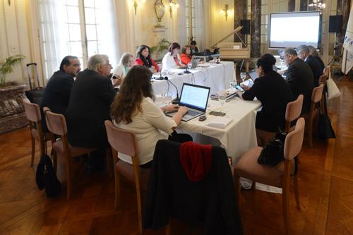  Delegaciones en jornada de trabajo en el Museo de Artes Decorativas