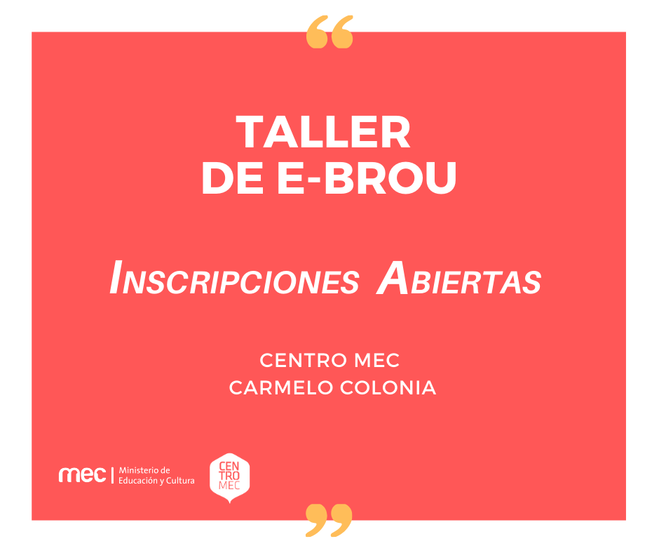 Taller de e-Brou Taller de e-Brou