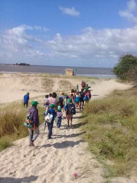 Paseo a Playa Malvín con Espacio MEC Norte Verano en Espacios MEC