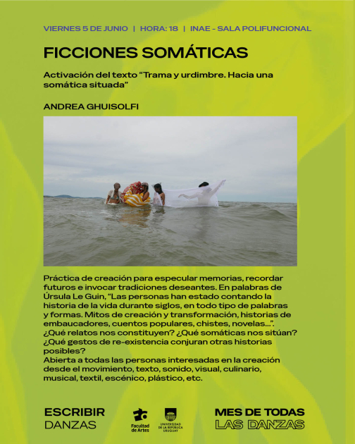 Escribir danzas propone encuentros y experiencias colectivas en el Mes de Todas las Danzas Escribir danzas propone encuentros y experiencias colectivas en el Mes de Todas las Danzas