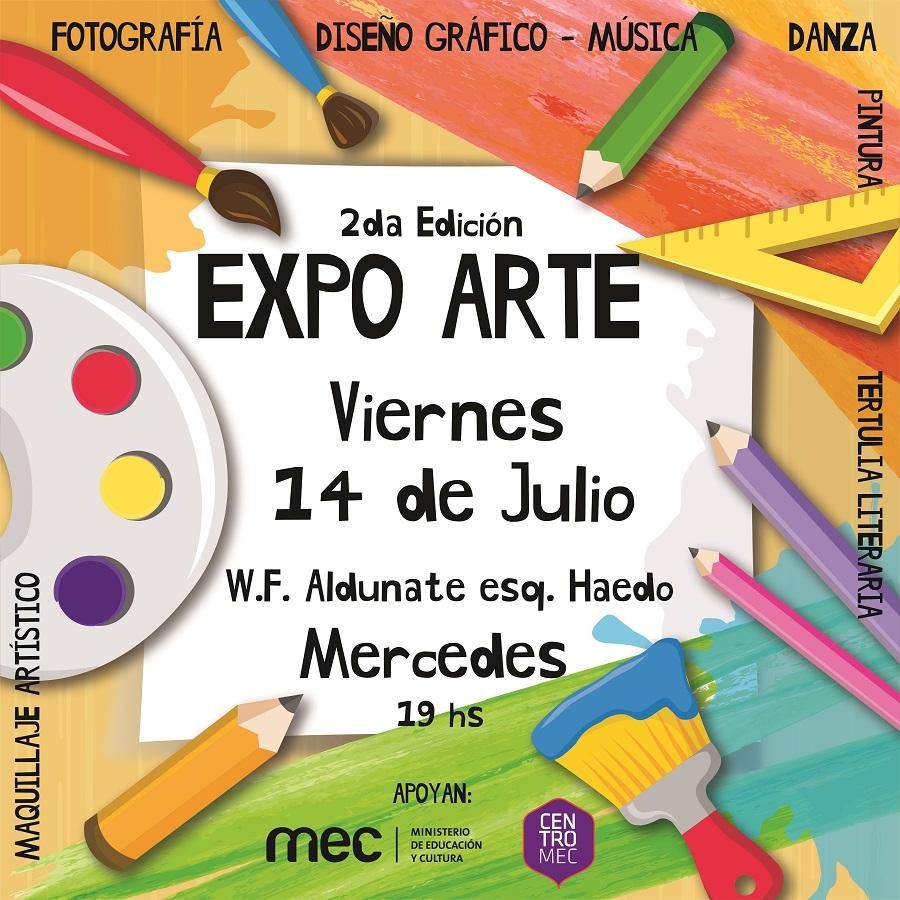 Invitación Expo Arte 2017 en Soriano