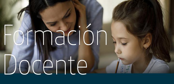 Formación docente Docente con alumna