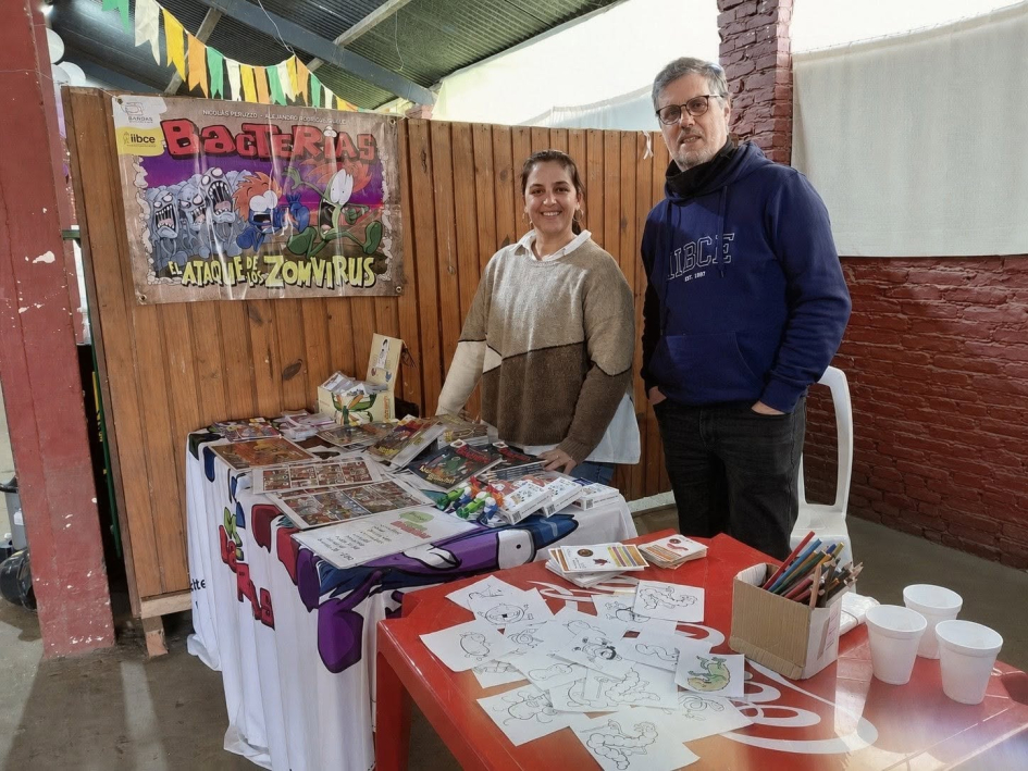 Vanesa Amarelle y Alejandro Rodríguez en la feria E-motiva 2026 Vanesa Amarelle y Alejandro Rodríguez en la feria E-motiva 2026