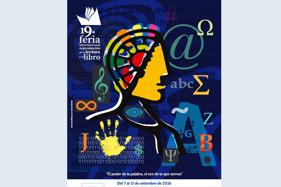 Afiche de la 19ª Feria Internacional de Promoción de la Lectura y el Libro