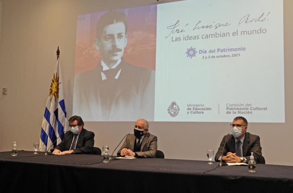 William Rey, Pablo da Silveira y Valentín Trujillo