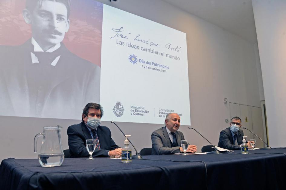 William Rey, Pablo da Silveira y Valentín Trujillo William Rey, Pablo da Silveira y Valentín Trujillo