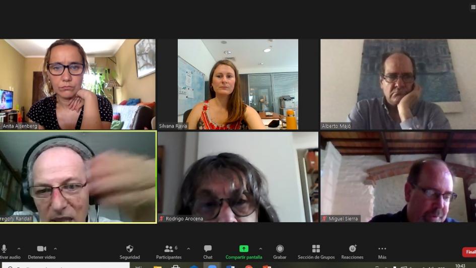 Representantes de la comunidad científica uruguaya en reunión por Ciencia Abierta. Reunión por Ciencia Abierta