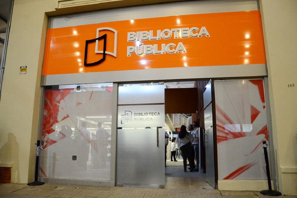 Fachada de la Biblioteca