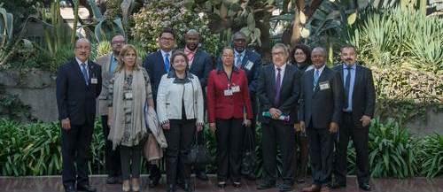 Foto: UNESCO. Viceministros participantes en la reuni&oacute