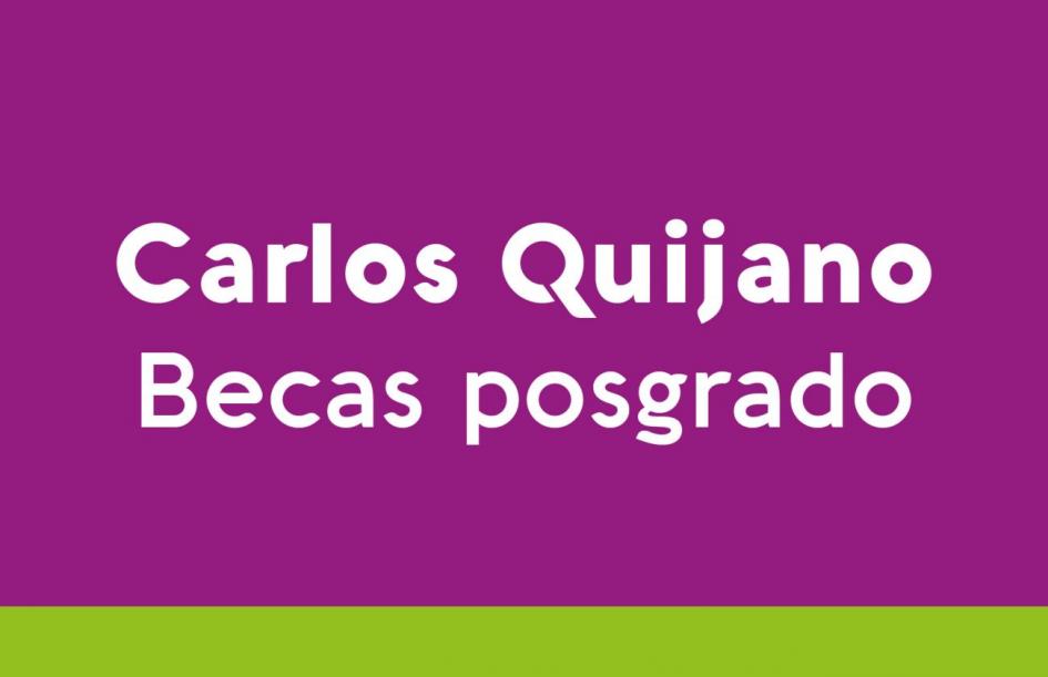 Texto: Carlos Quijano, becas posgrado