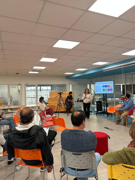 Charlas informaticas MSCA y Erasmus+ Grupo de participantes de las charlas