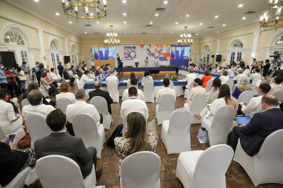 50º Aniversario de la Conferencia de ministros de Justicia de los Países Iberoamericanos (COMJIB)