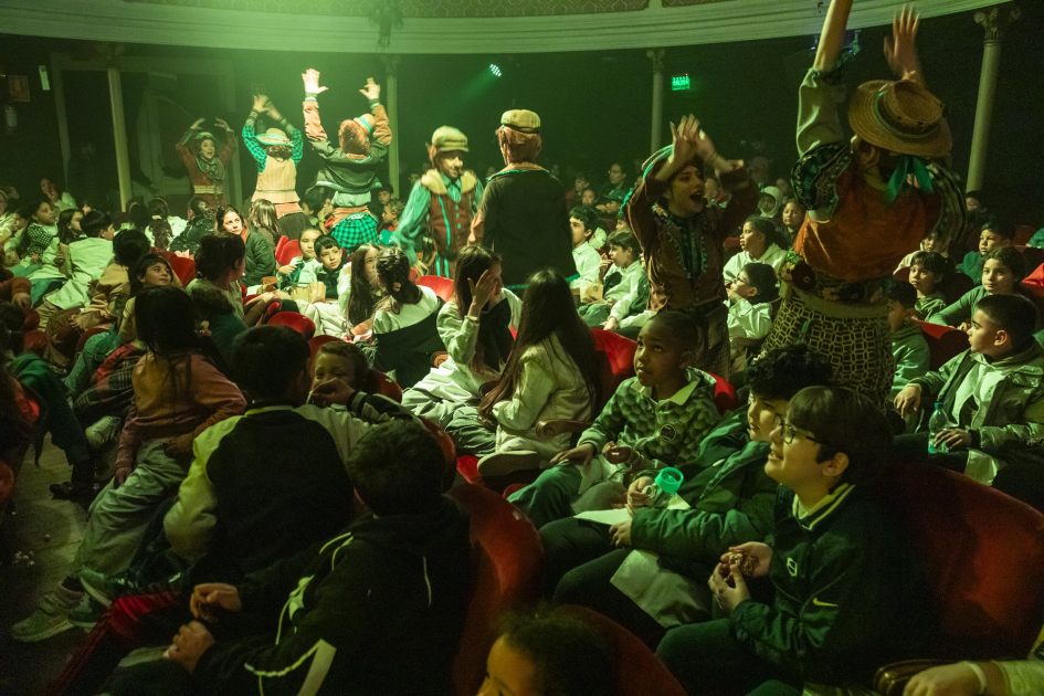 El programa Infancias al Teatro inició en Montevideo su segunda edición El programa Infancias al Teatro inició en Montevideo su segunda edición