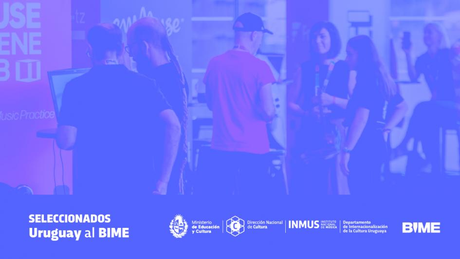 Uruguay al BIME 2023 personas reunidas