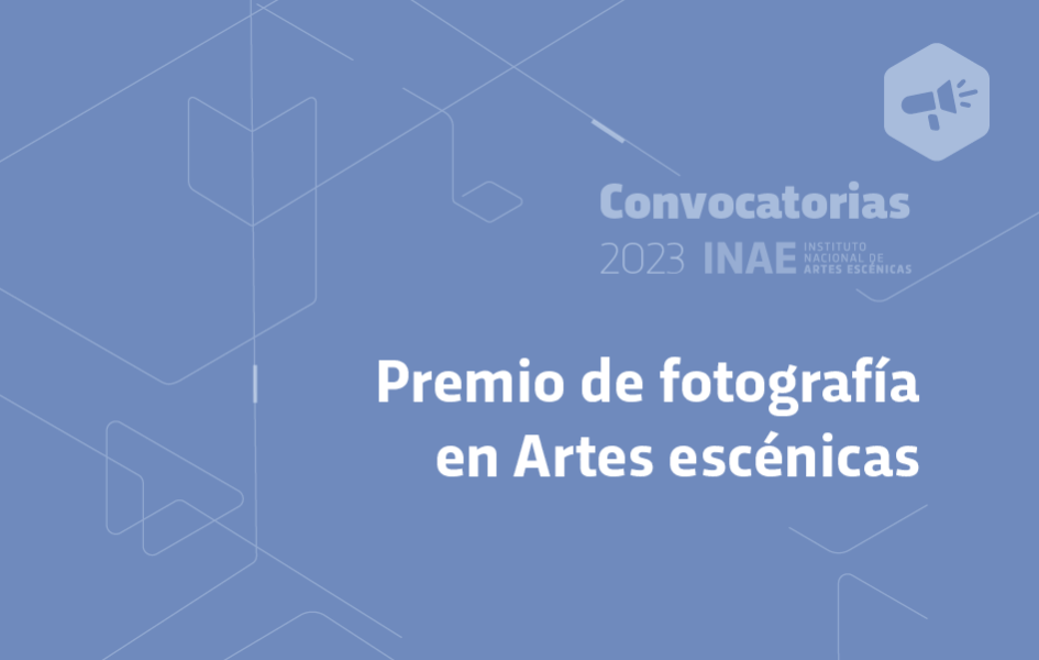 Premio de Fotografía en Artes escénicas