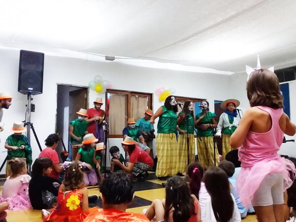 Actuación de murga Actuación de murga