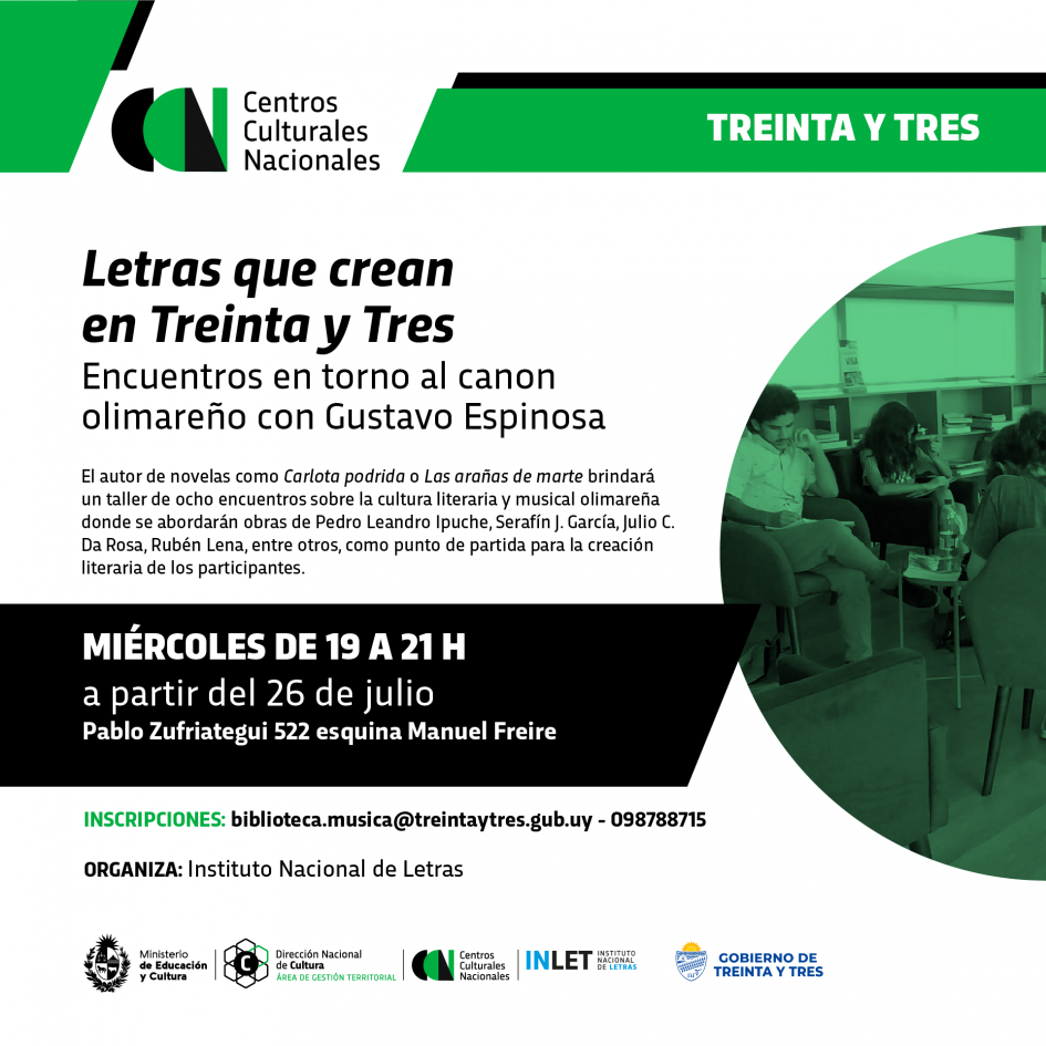 ¨Letras que crean¨ en Treinta y Tres