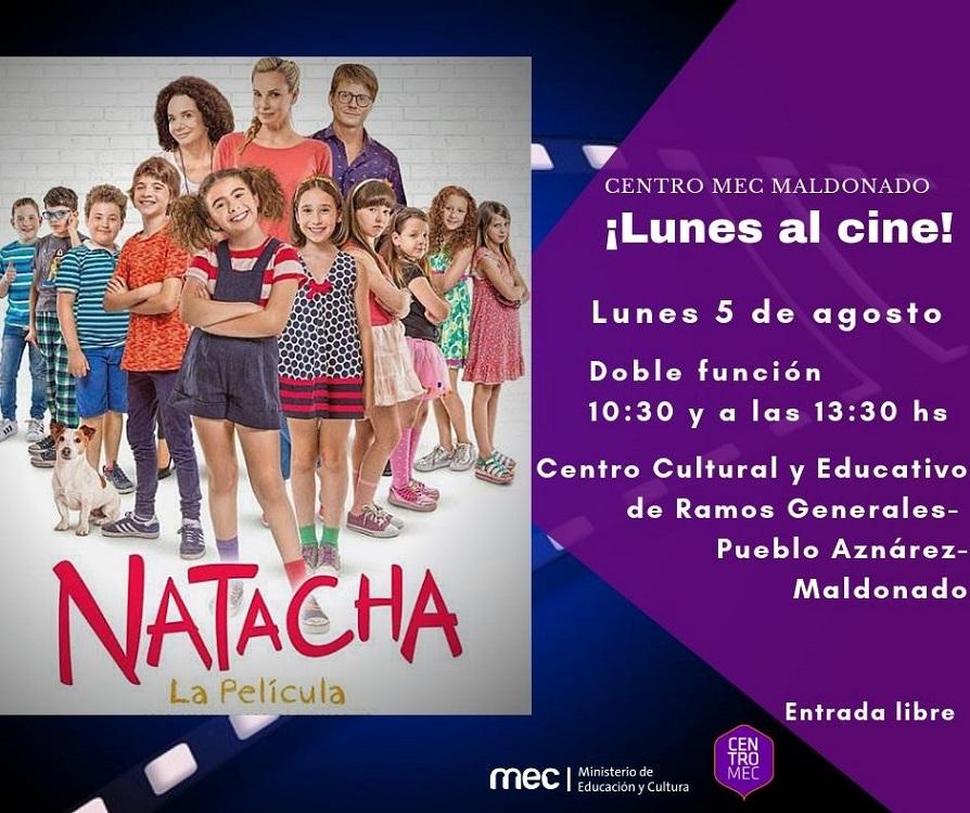 Invitación para ¡Lunes al cine! Invitación para el cine